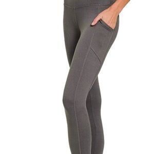 Zenana Outfitters Charcoal Leggings